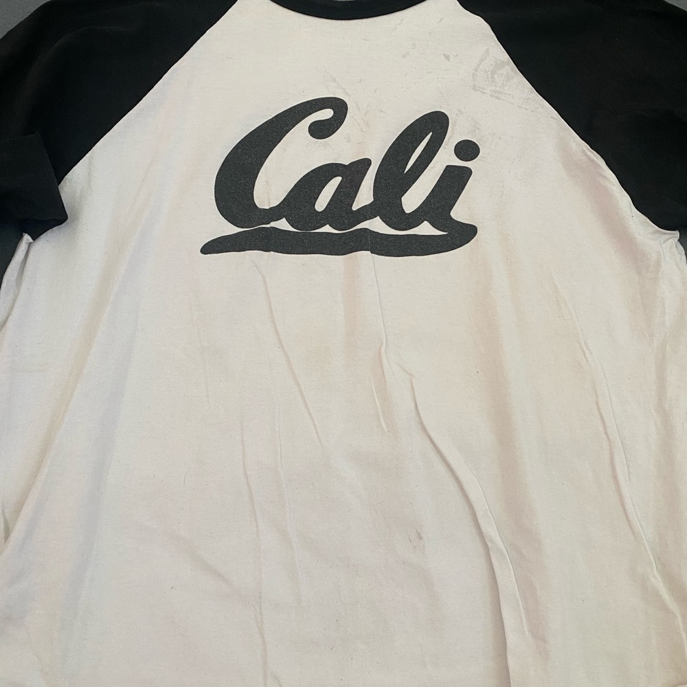 Cali Black and White Men's Shirt